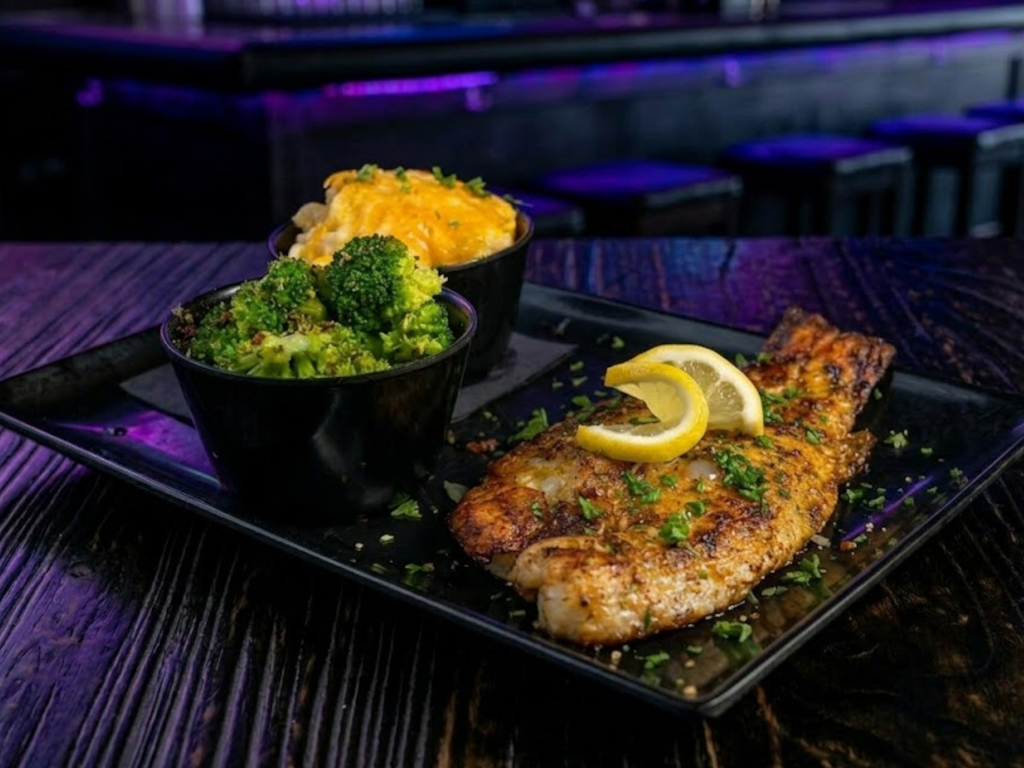GRILLED BALCKENED CATFISH