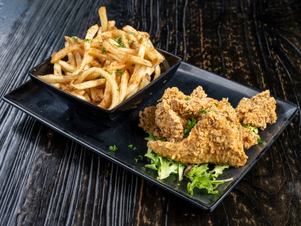 CHICKEN TENDERS & FRIES